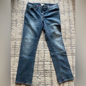 Carbon2Cobalt Men’s Button Fly Cotton Jeans Sz 33, great condition